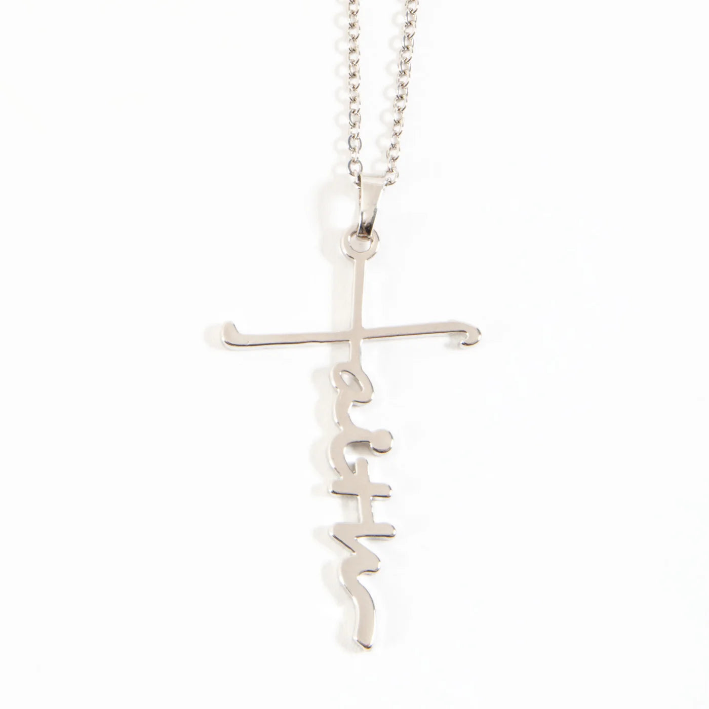 Faith Cross Pendant Necklace