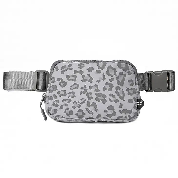 Leopard Pattern Belt Bag