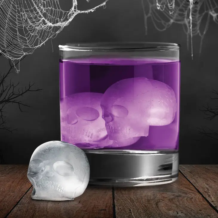 Skull Ice Tray Silicone