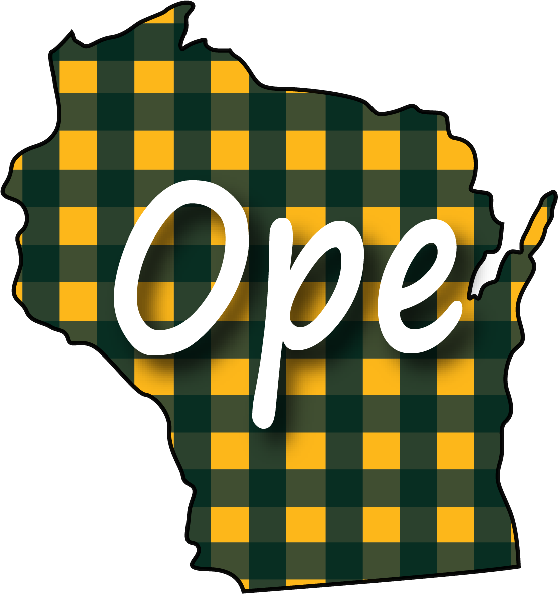 Wisconsin OPE Vinyl Sticker