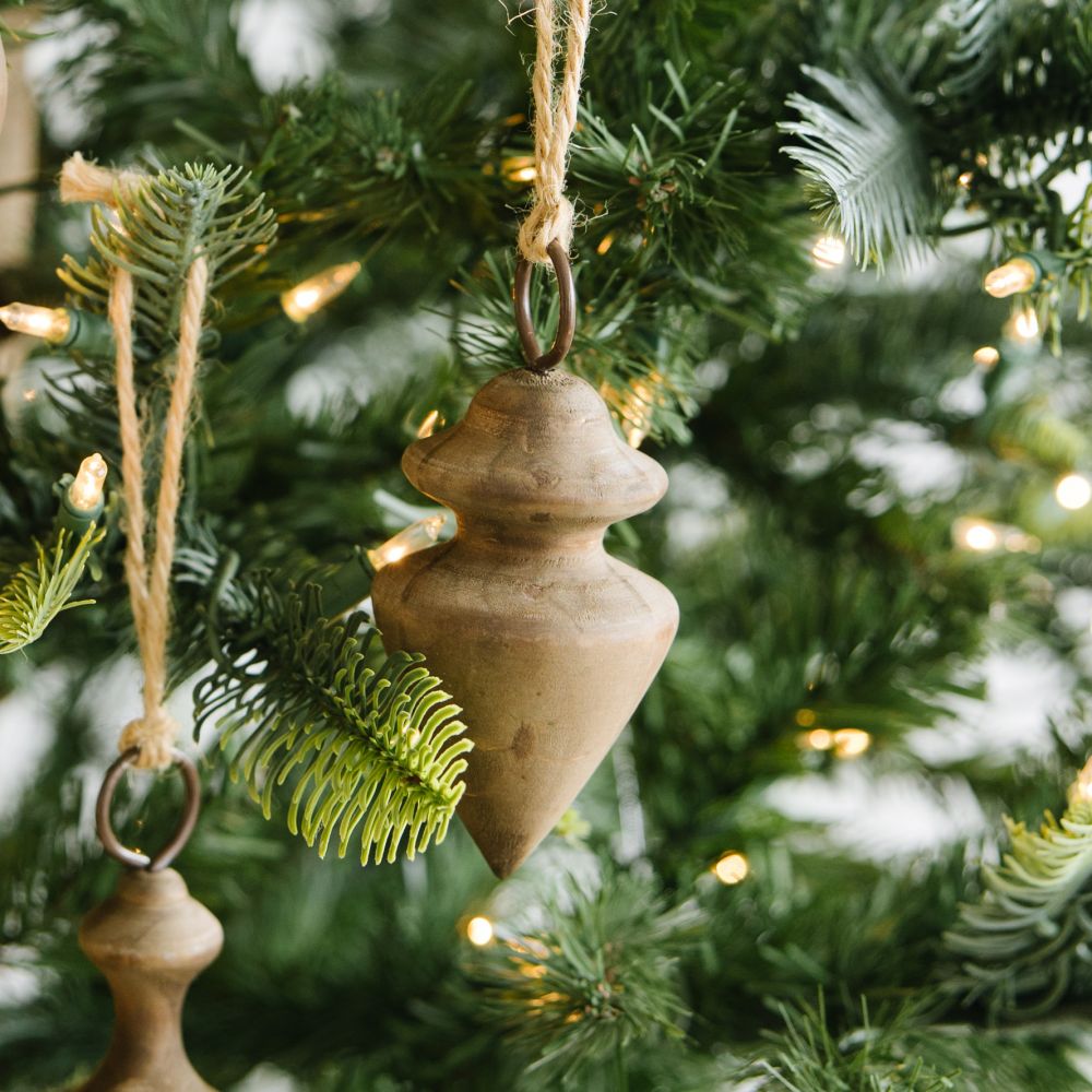 Classic Wood Cutout Ornament