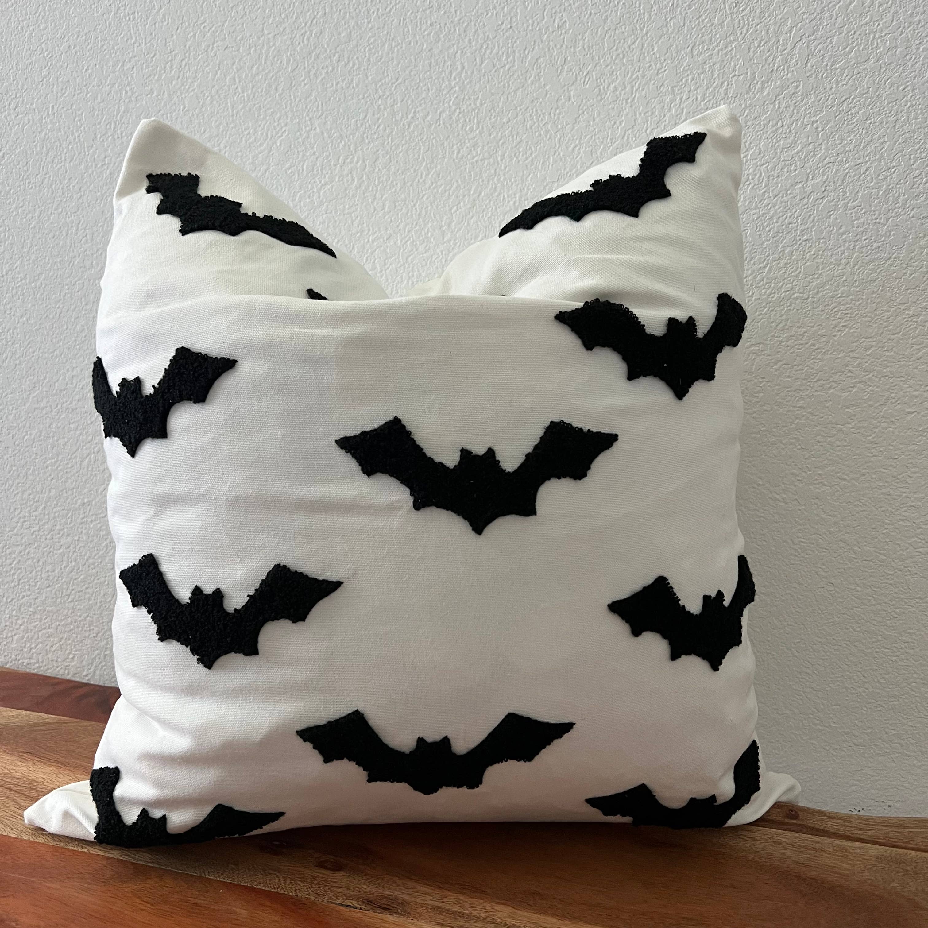 Halloween Bat Pillow Cover