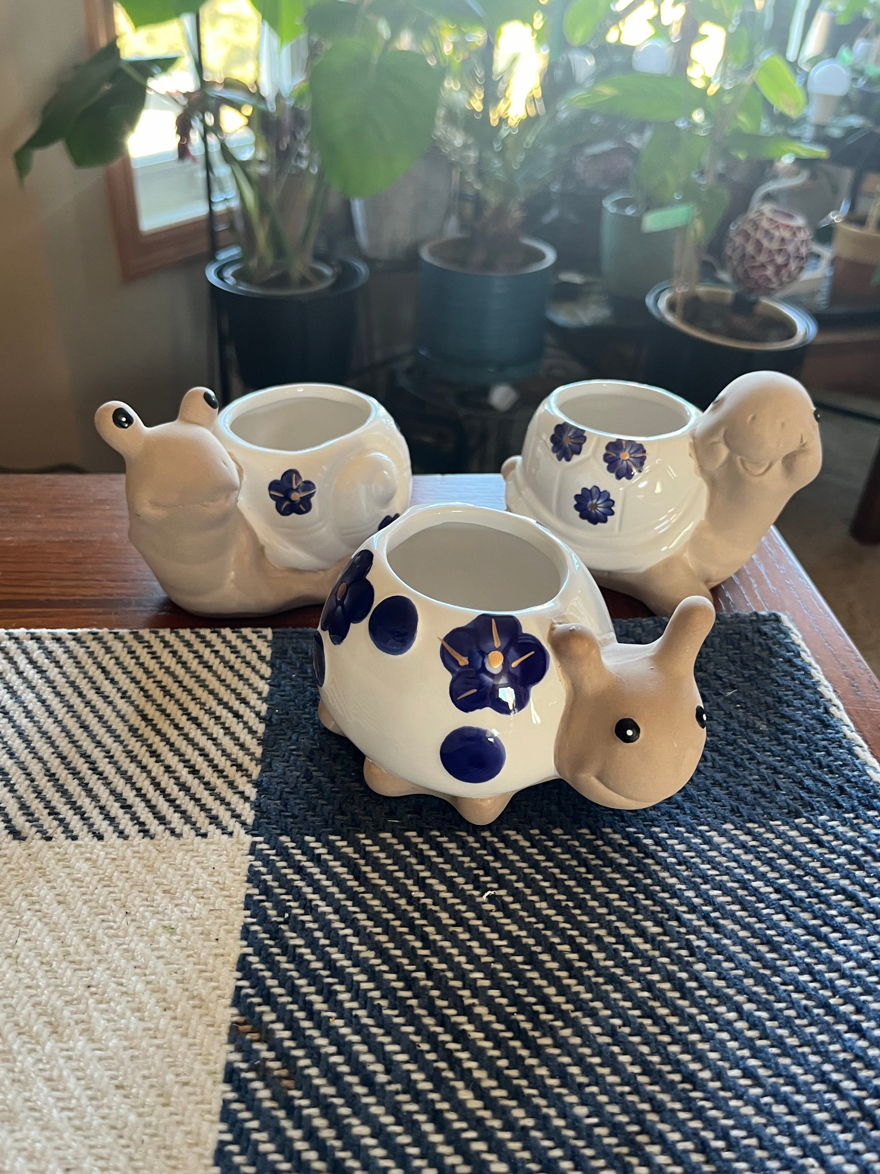 Assorted Ceramic Animal Pots