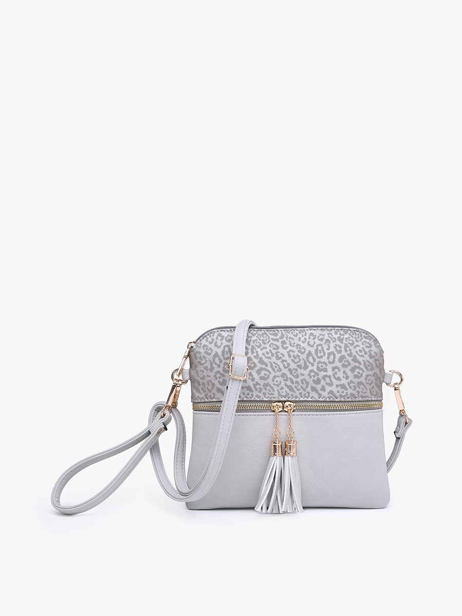 Tara Double Zip Crossbody & Wristlet Duo