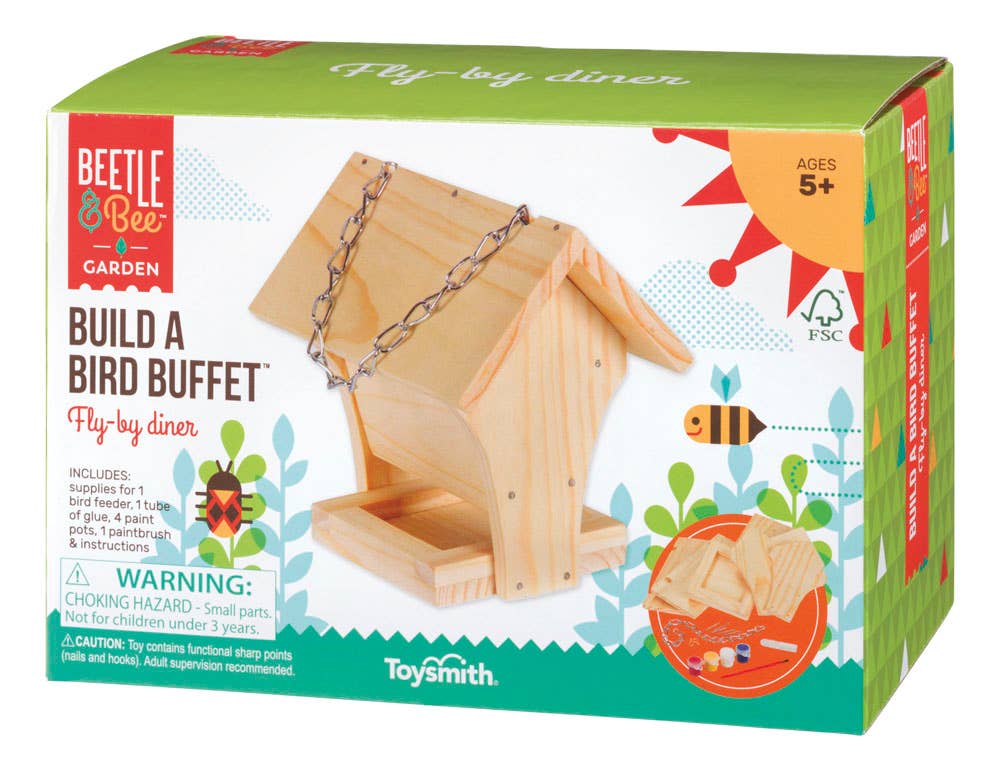 Beetle & Bee - Build A Bird Buffet