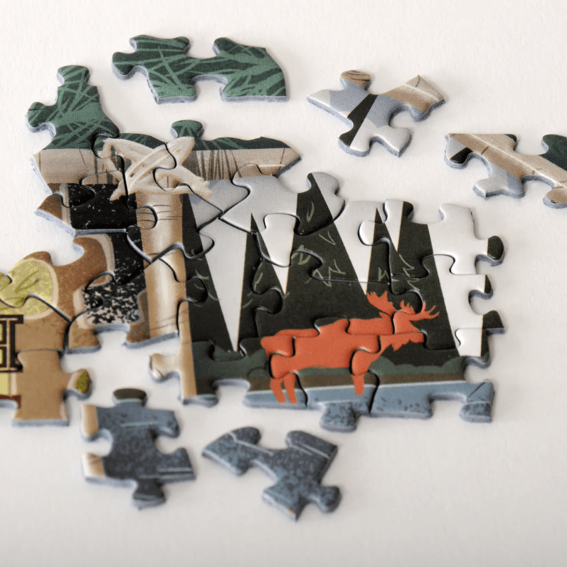 Humble Roots boutique Cabin Rules Puzzle