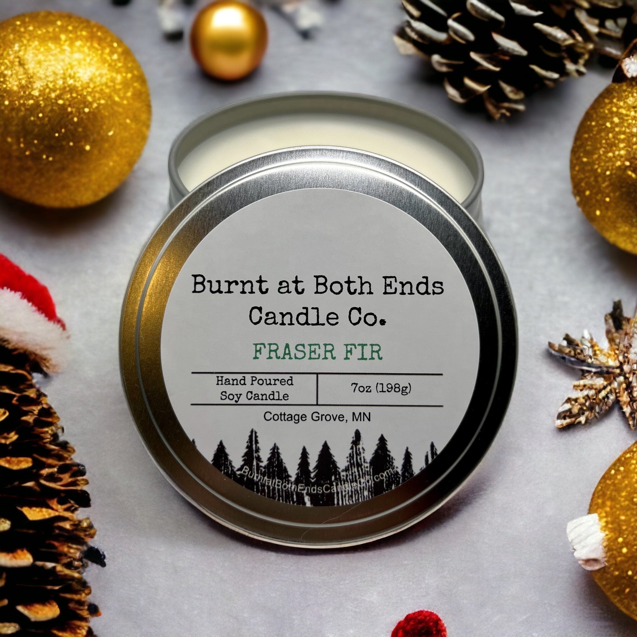 Winter Soy Candle - Fraser Fir