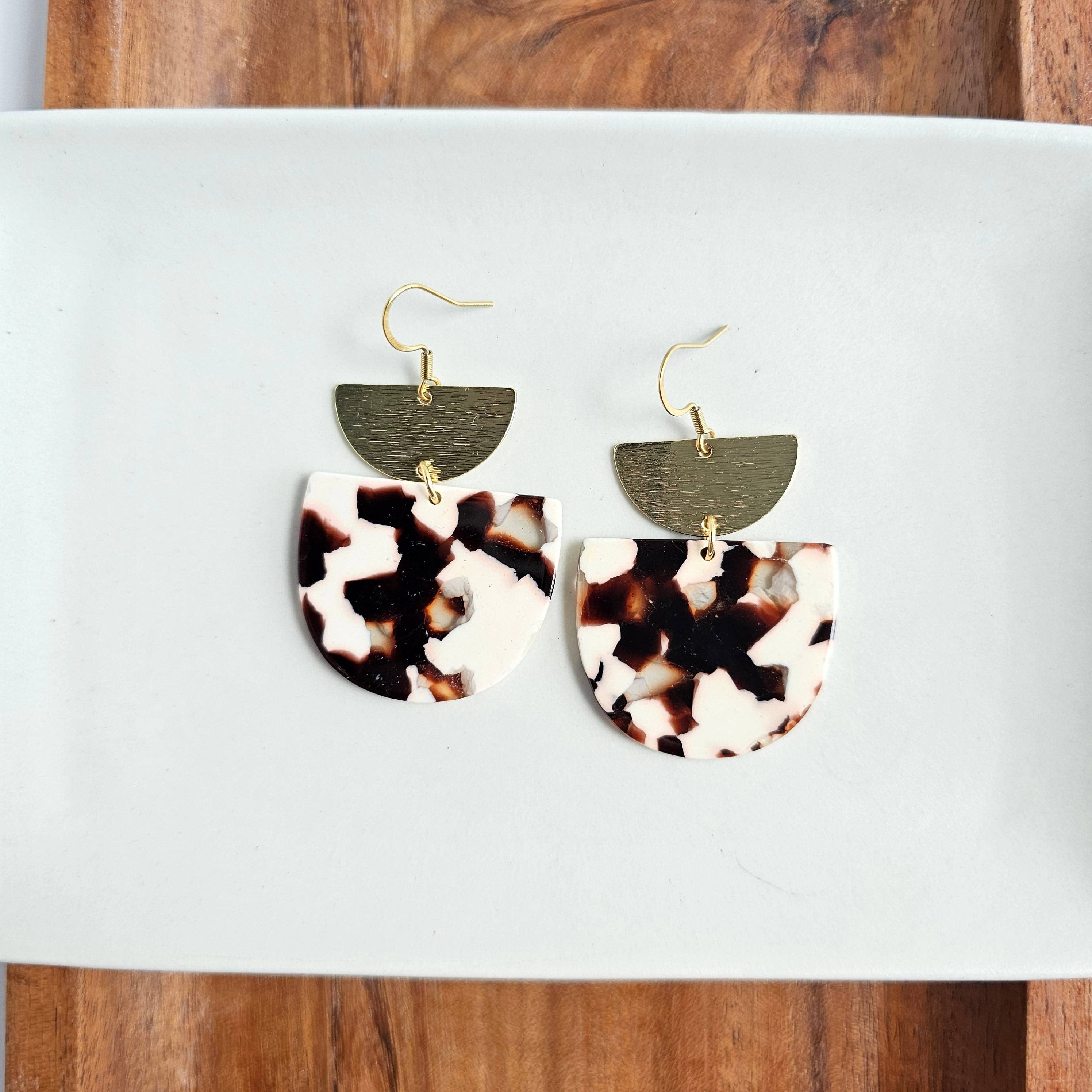 Harper Cowhide Earrings