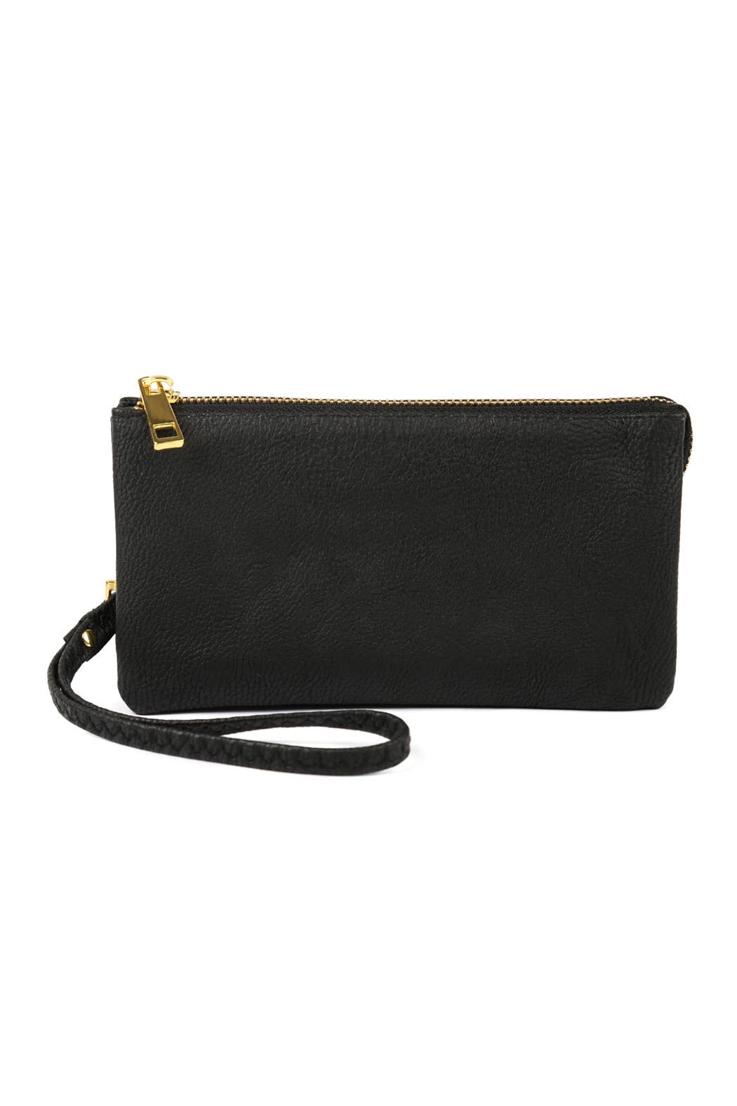 Leather Wallet with Detachable Strap