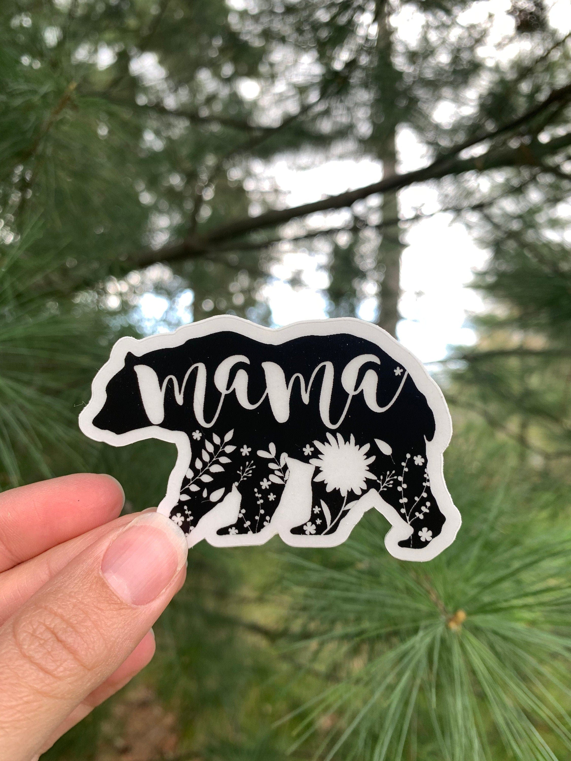 The Gathering Pine Sticker Mama Bear Vinyl Sticker