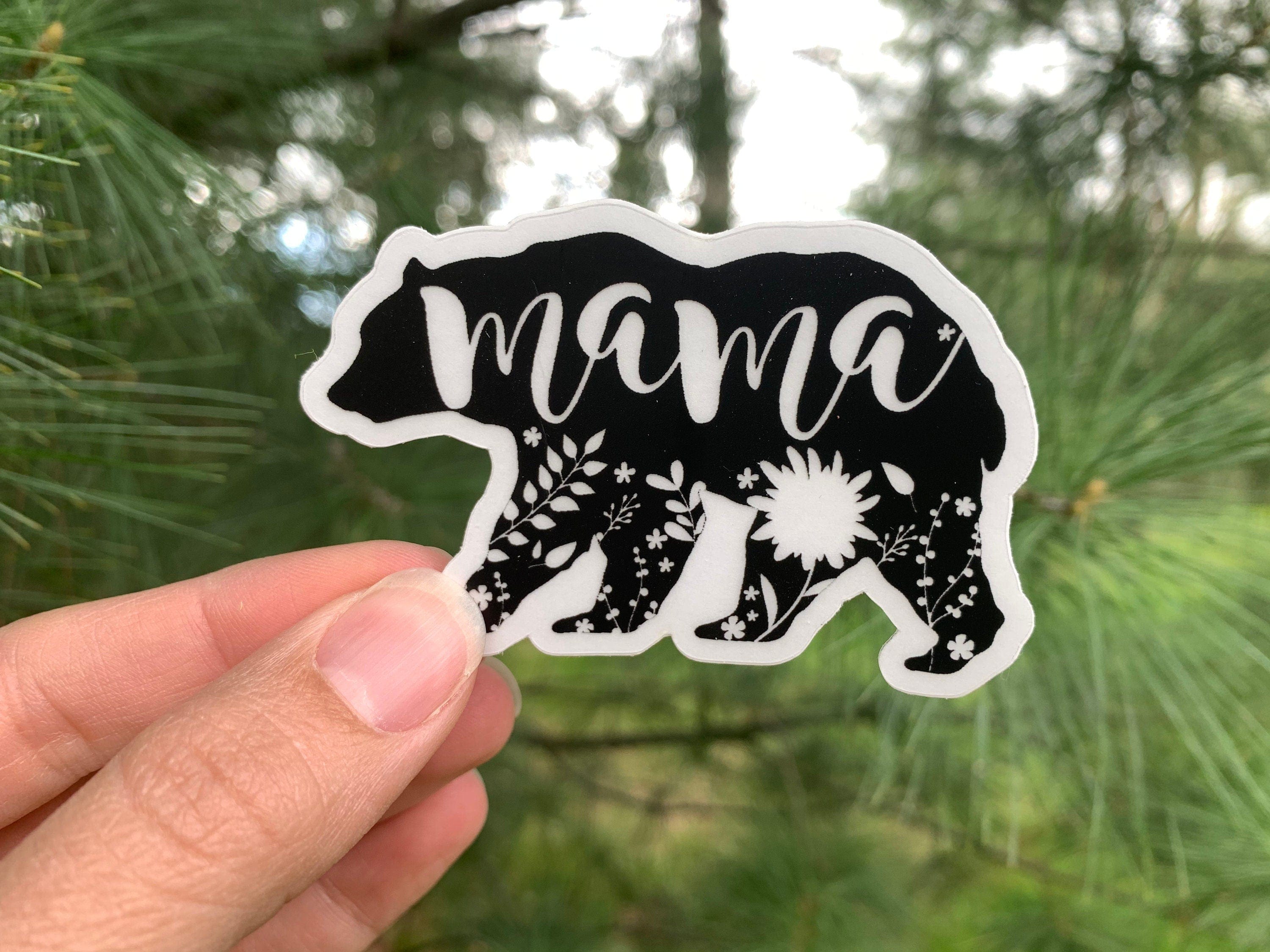 Mama Bear Vinyl Sticker