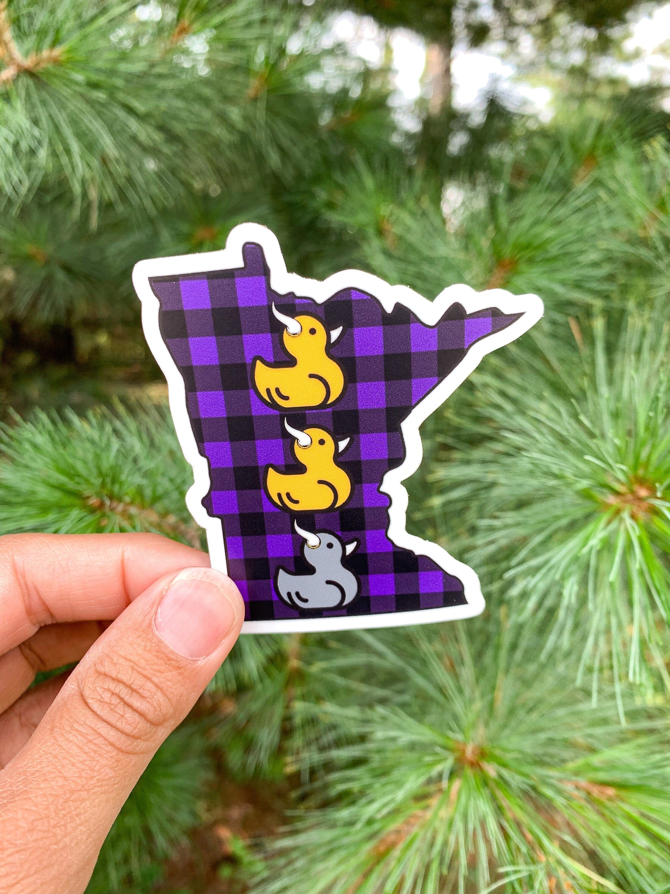 Minnesota Duck Duck Grey Duck MN Football Vinyl Sticker – Humble Roots ...