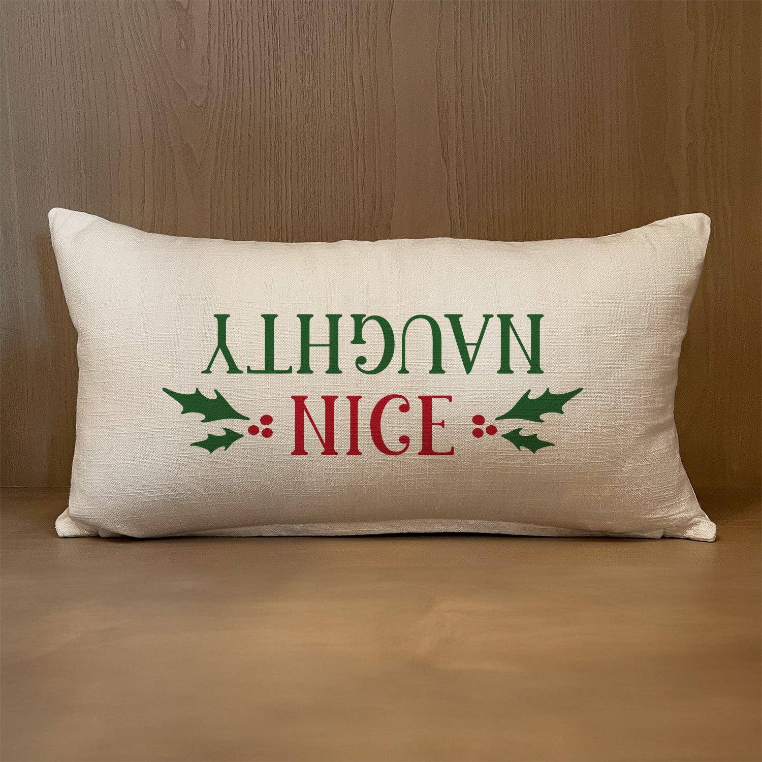 Nice & Naughty Lumbar Pillow Cover