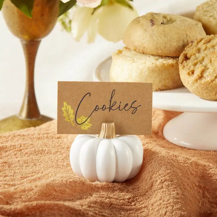 Pumpkin Place Card Holder- set of 6