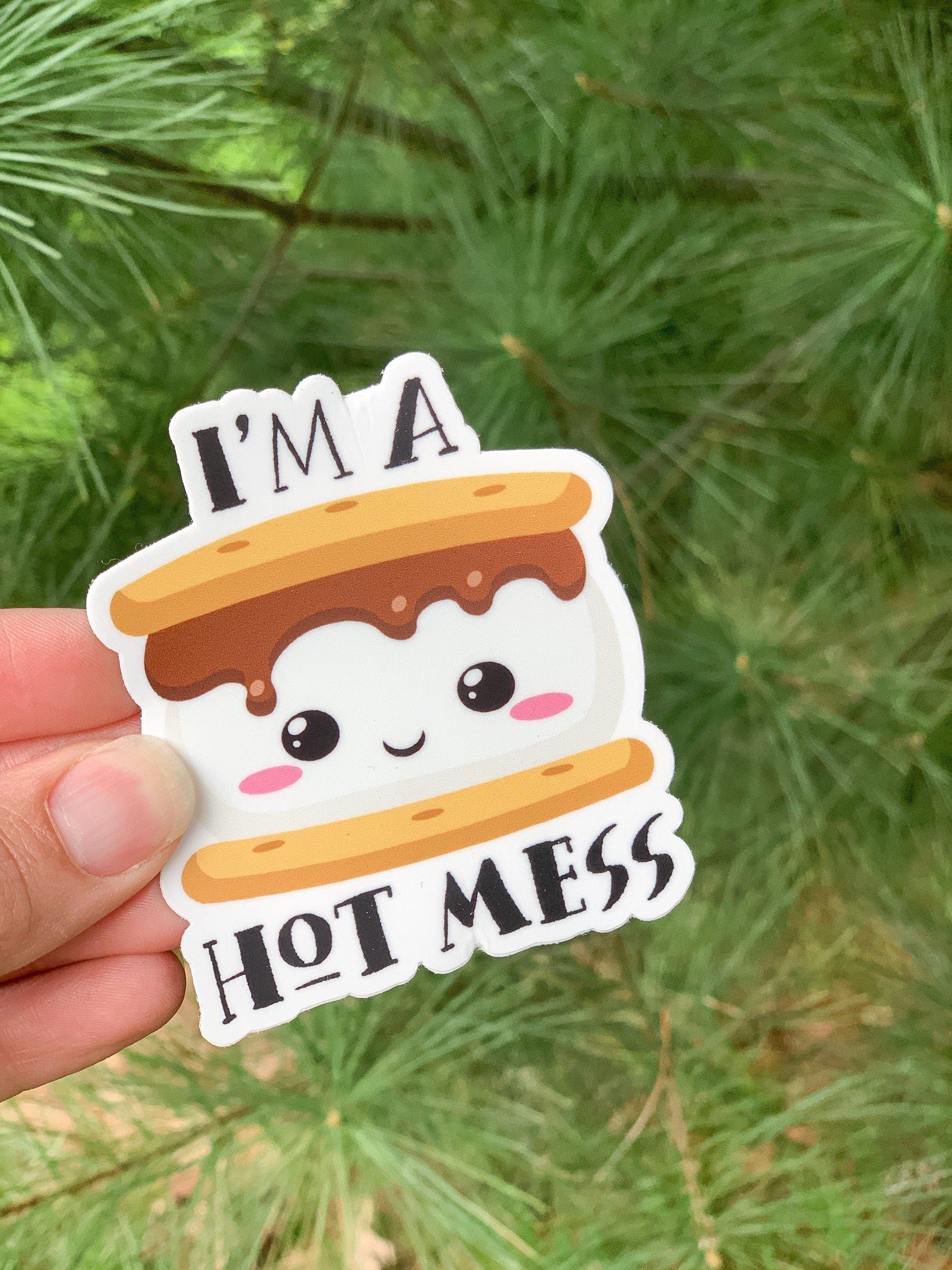 The Gathering Pine Sticker S'more Hot Mess Vinyl Sticker