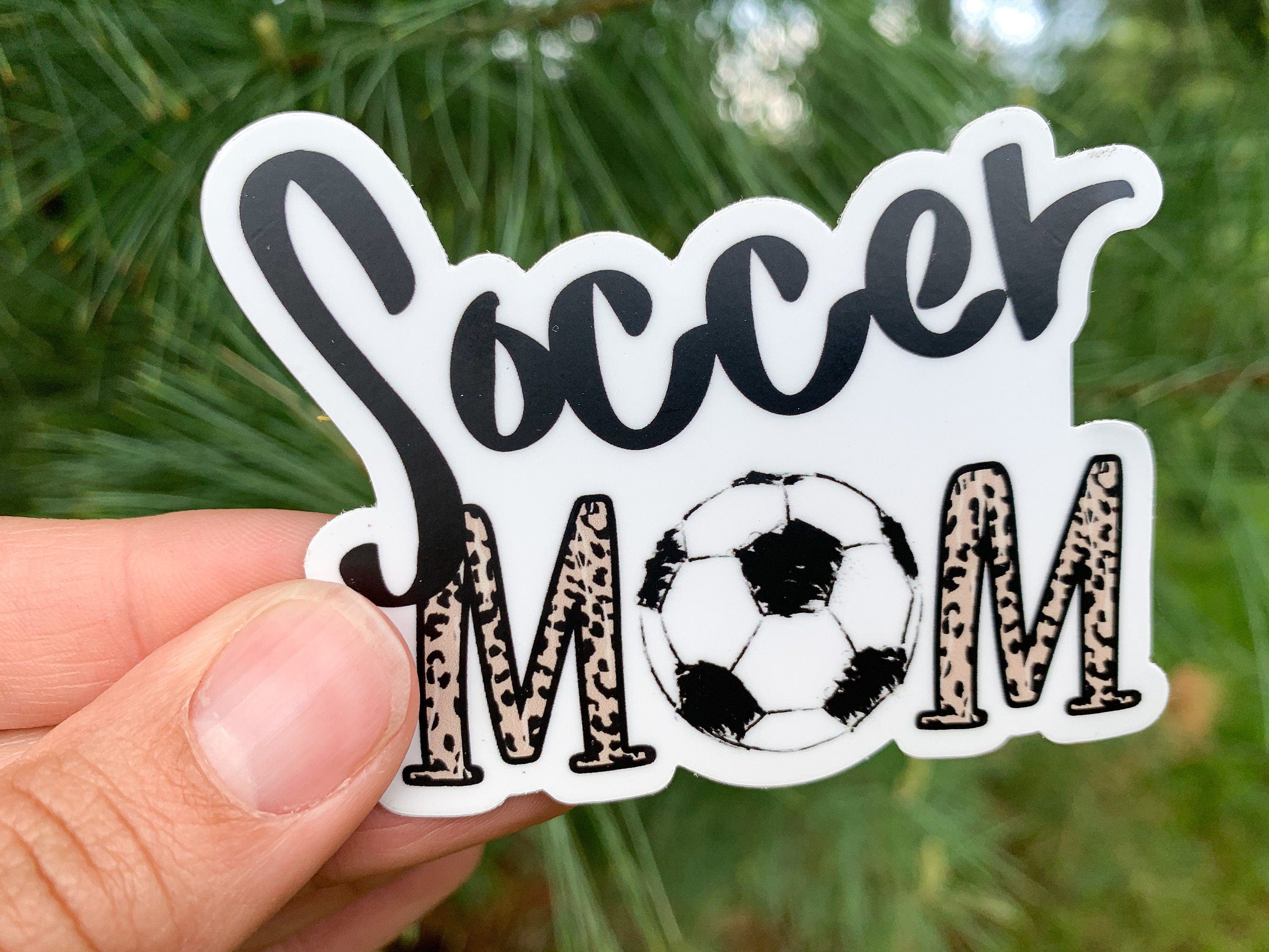 Soccer Mom Vinyl Sticker