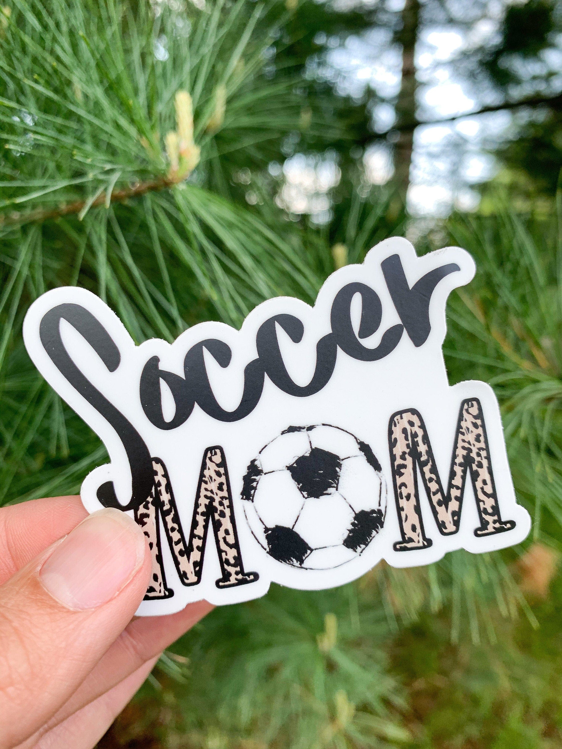 Soccer Mom Vinyl Sticker