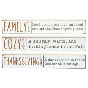 Thanksgiving Mini Stick