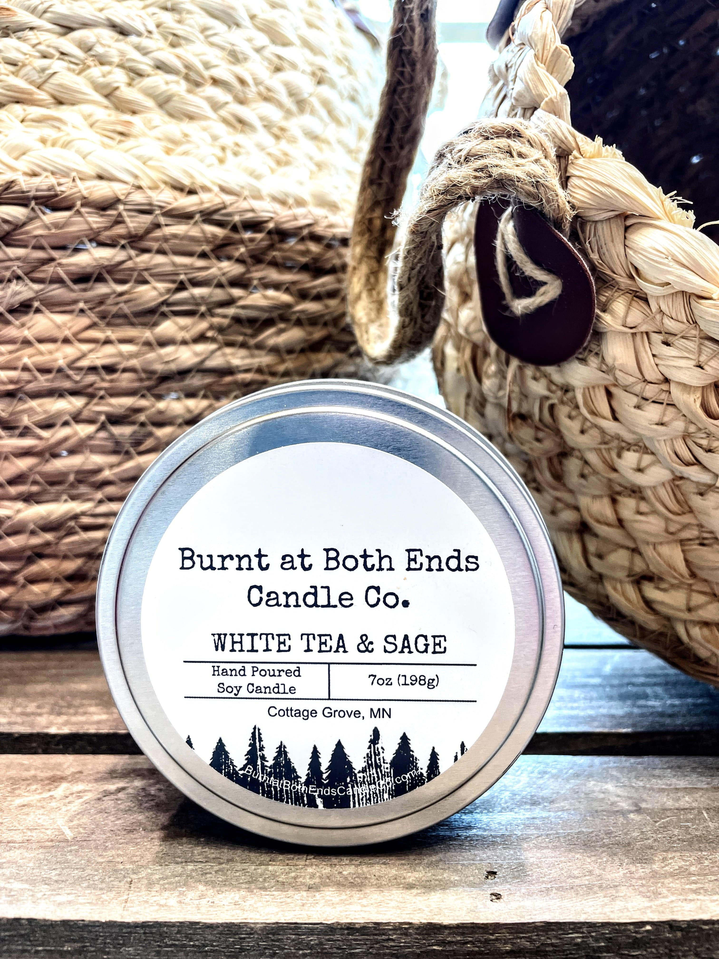 White Tea & Sage Soy Candle
