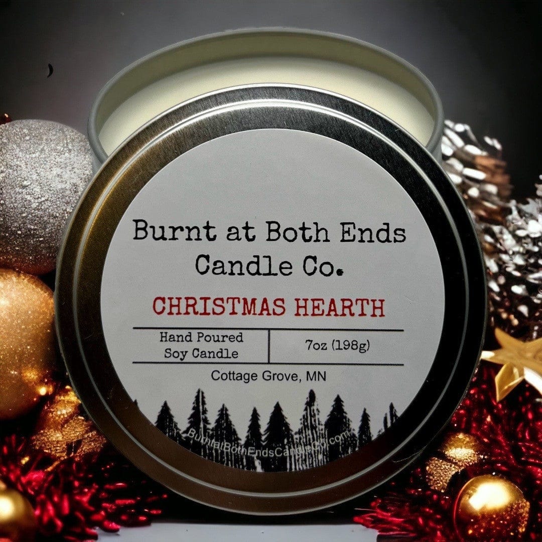 Winter Soy Candle - Christmas Hearth
