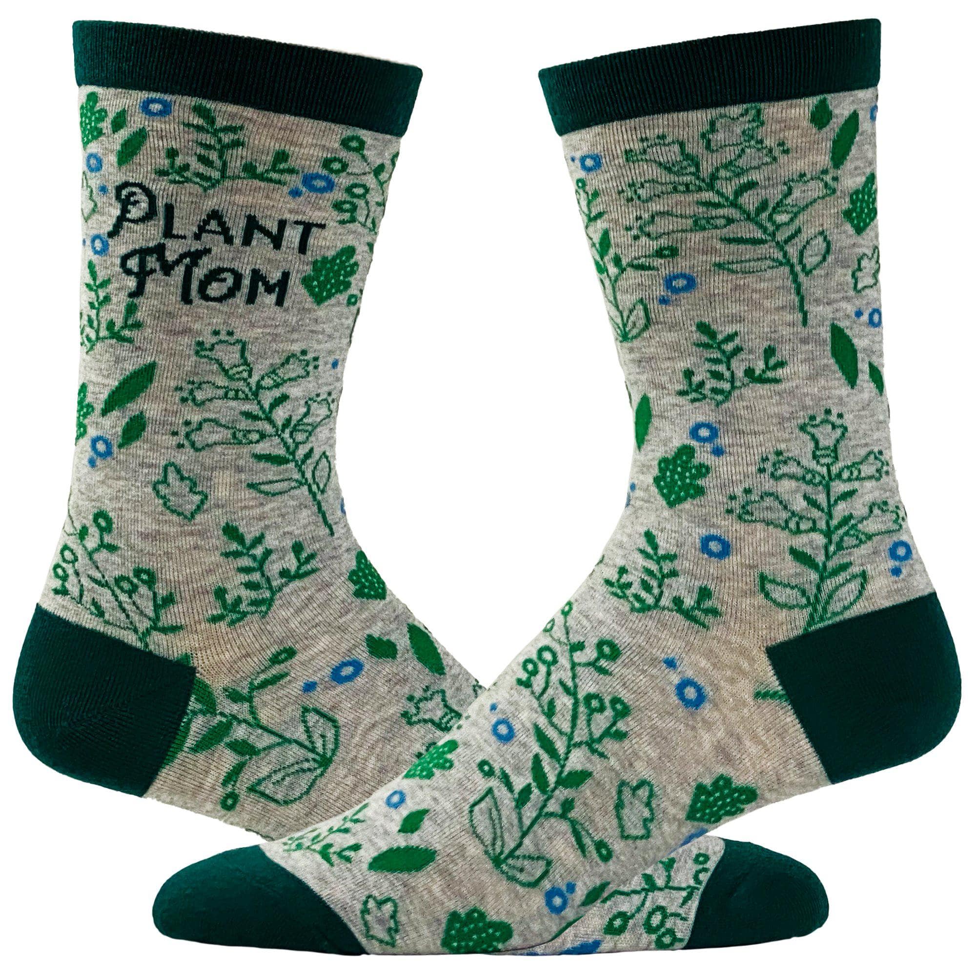 Women's Plant Mom Socks: Women's (5-10)