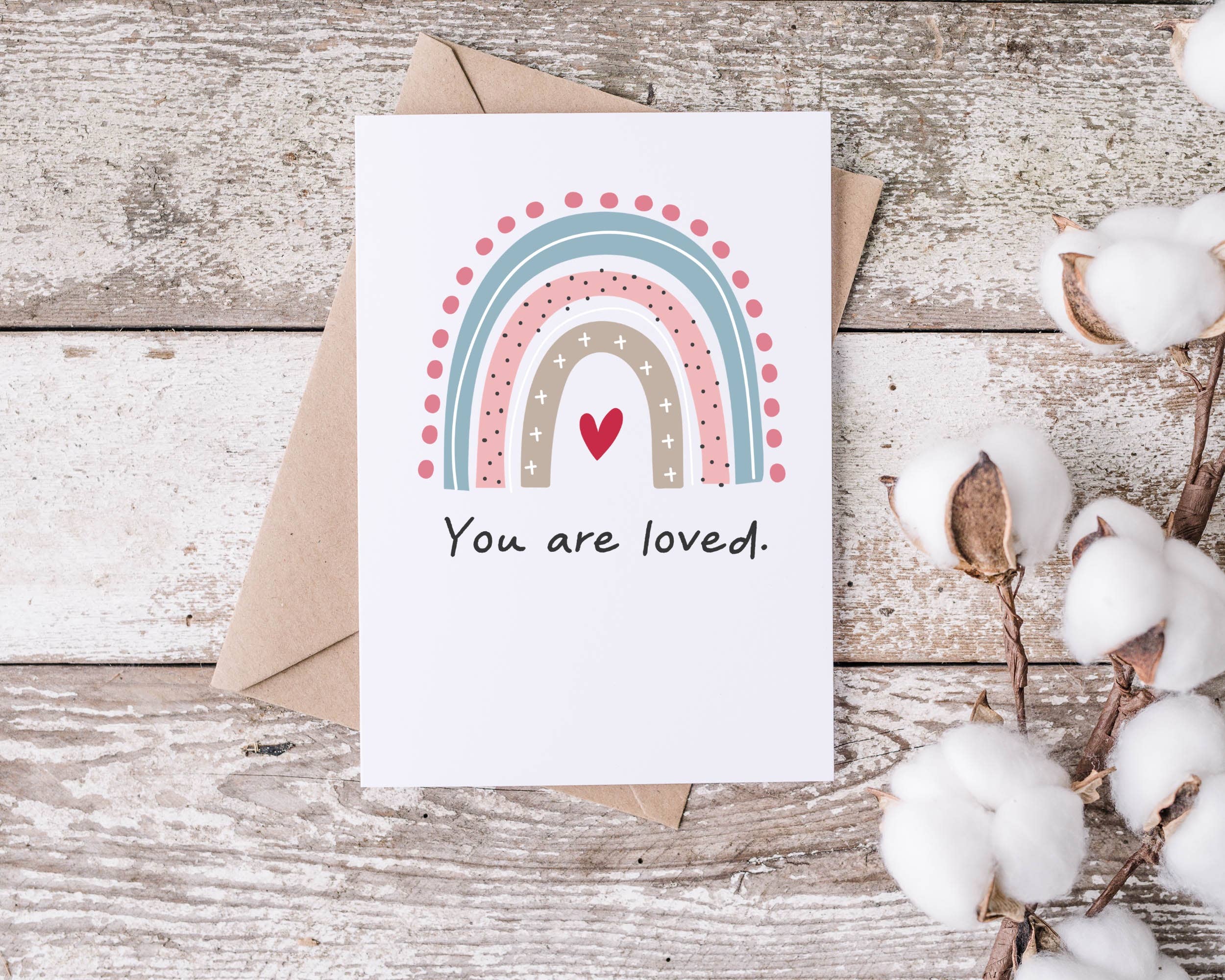 Card & Story You are LOVED Valentine’s Day Card